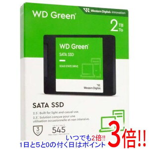 �y�V�i�󂠂�(�������E��Ԃ�)�z Western Digital ����SSD 2TB WD Green WDS200T2G0A