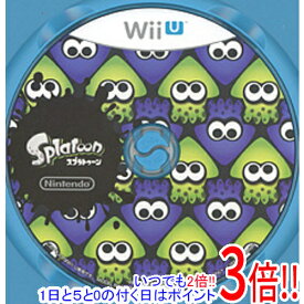 【いつでも2倍！5．0のつく日は3倍！1日も18日も3倍！】【中古】Splatoon(スプラトゥーン) Wii U ディスクのみ