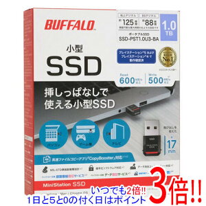 yۏؑΉ!!zBUFFALO ^|[^uSSD SSD-PST1.0U3-BA ubN 1TB