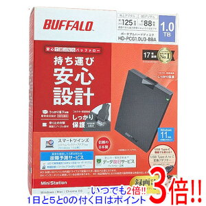 �y�����ۏؑΉ�!!�zBUFFALO �|�[�^�u��HDD HD-PCG1.0U3-BBA 1.0TB