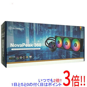 �y���ł�2�{�I1����5.0�̂����A18����3�{�I�zSILVERSTONE�� CPU�N�[���[ NovaPeak SST-NP360-ARGB