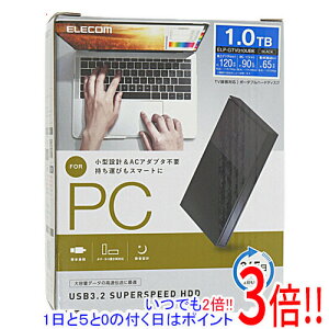 yۏؑΉ!!zELECOM |[^un[hfBXN ELP-GTV010UBK ubN