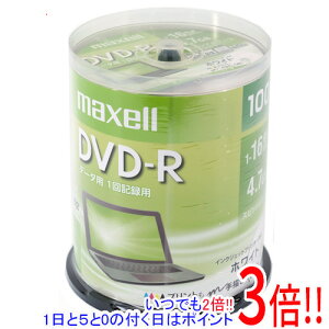 maxell �f�[�^�pDVD-R DR47PWE.100SP DVD-R 16�{�� 100���g