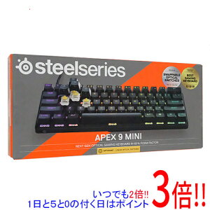 �y���ł�2�{�I1����5.0�̂����A18����3�{�I�zSteelSeries �Q�[�~���O�L�[�{�[�h Apex 9 Mini JP 64830J