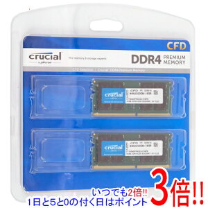 �y���ł�2�{�I1����5.0�̂����A18����3�{�I�zCFD W4N3200CM-16GR SODIMM DDR4 PC4-25600 16GB 2���g