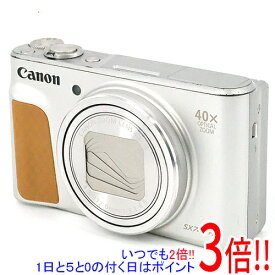【いつでも2倍！1日と5.0のつく日、18日は3倍！】【中古】Canon製 PowerShot SX740 HS シルバー 2030万画素 本体いたみ