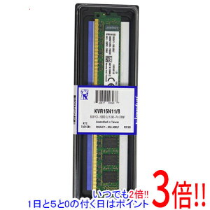�y���ł�2�{�I1����5.0�̂����A18����3�{�I�zKingston�� KVR16N11/8 DDR3 PC3-12800 8GB