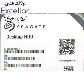 【いつでも2倍！5.0のつく日、18日は3倍！】SEAGATE製HDD ST3000DM001 3TB SATA600 7200