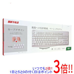BUFFALO USB�ڑ� �L���X�^���_�[�h�L�[�{�[�h BSKBU110WH �z���C�g
