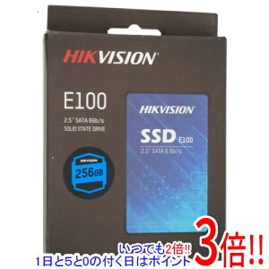 �y���ł�2�{�I1����5.0�̂����A18����3�{�I�z�y�V�i�󂠂�(�������E��Ԃ�)�z HIKVISION 2.5�C���` SSD HS-SSD-E100/256G 256GB
