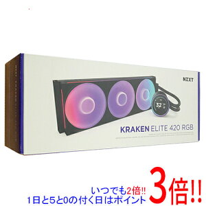 ył2{I15.0̂A183{IzNZXT ȈՐCPUN[[ Kraken Elite 420 RGB RL-KR42E-B2 ubN