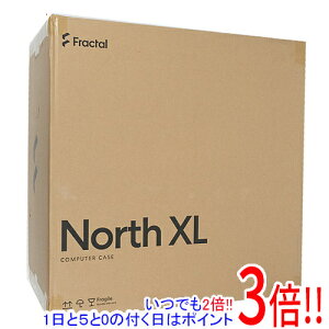 【いつでも2倍!1日と5.0のつく日、18日は3倍!】Fractal Design フルタワーPCケース North XL TG FD-C-NOR1X-04 ホワイト/クリア