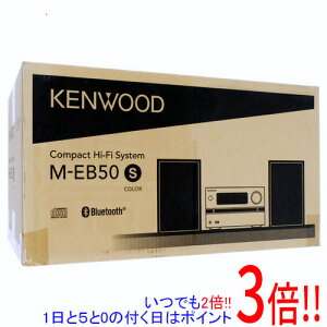 �y�����ۏؑΉ�!!�z�y�V�i�󂠂�(�������E��Ԃ�)�z KENWOOD �R���p�N�gHi-Fi�~�j�R���| M-EB50-S �V���o�[