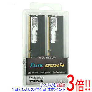 �y���ł�2�{�I1����5.0�̂����A18����3�{�I�zTeam TED432G3200C22DC01 DDR4 PC4-25600 16GB 2���g