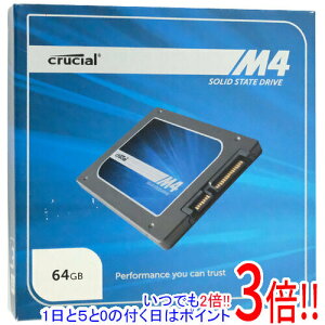 �y���ł�2�{�I1����5.0�̂����A18����3�{�I�z�y�V�i�󂠂�(�������E��Ԃ�)�z crucial 2.5�C���` �����^ SSD 64GB CT064M4SSD2
