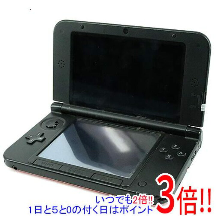 楽天市場】【中古】ニンテンドー3DS LL レッドXブラック SPR-S-RKAA 