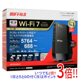 �y�����ۏؑΉ�!!�zBUFFALO ����LAN���[�^ AirStation WSR6500BE6P-BK �u���b�N