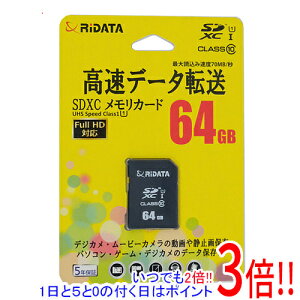 ył2{I15.0̂A183{IzRiDATA SDXC[J[h RD2-SDX064G10U1 64GB