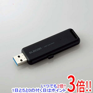 �y�V�i�󂠂�(�������E��Ԃ�)�z ELECOM �O�t���|�[�^�u��SSD ESD-EMB1000GBK �u���b�N 1TB