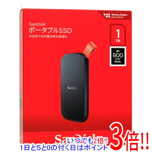 �y���ł�2�{�I1����5.0�̂����A18����3�{�I�zSANDISK �|�[�^�u��SSD SDSSDE30-1T00-J27 1TB