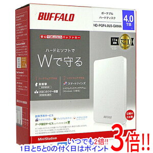 �y�����ۏؑΉ�!!�zBUFFALO��PortableHD HD-PGF4.0U3-GWHA 4TB