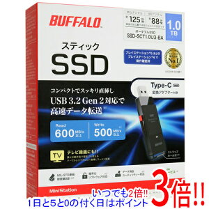 yۏؑΉ!!zBUFFALO XeBbN^OtSSD SSD-SCT1.0U3-BA 1TB ubN