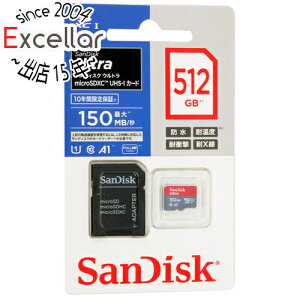 ył2{I5.0̂A183{IzSanDisk microSDXC[J[h 512GB SDSQUAC-512G-JN3MA
