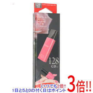 BUFFALO �m�b�N�X���C�hUSB�������[ RUF3-KSW128G-PK 128GB �s���N