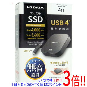 yۏؑΉ!!zI-O DATA USB-C |[^uSSD R-SSPT-UF4 4TB