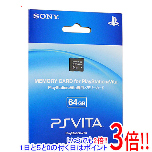 メモリーカード 64GB PCH-Z641 絶妙なデザイン J 新品 箱きず 独特な SONY PCH-Z641J やぶれ PS Vita専用メモリーカード