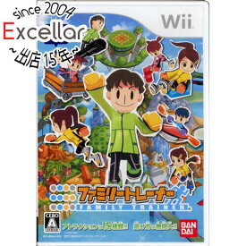 【いつでも2倍！5．0のつく日は3倍！1日も18日も3倍！】【新品訳あり】 ファミリートレーナー Wii ソフトのみ