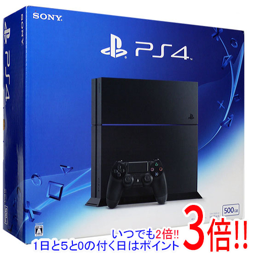 なので PlayStation4 - PlayStation4 ジェット・ブラック 500GBの通販
