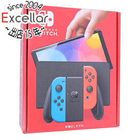 【いつでも2倍！5．0のつく日は3倍！1日も18日も3倍！】【中古】任天堂 Nintendo Switch 有機ELモデル HEG-S-KABAA ネオンブルー・ネオンレッド ドックなし 元箱あり