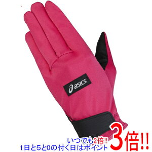 【いつでも2倍!1日と5.0のつく日、18日は3倍!】asics アシックス Sサイズ グラウンドゴルフ スタンダードグローブ 3283A227 ピンク