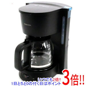 【延長保証対応!!】TOSHIBA コーヒーメーカー HCD-5B(K) ブラック