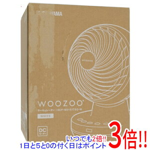 �y�����ۏؑΉ�!!�z�y�V�i�󂠂�(�������E��Ԃ�)�z IRIS OHYAMA �T�[�L�����[�^�[ WOOZOO KCF-BD151TEC-W �z���C�g