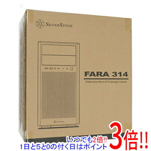 �y���ł�2�{�I1����5.0�̂����A18����3�{�I�zSILVERSTONE PC�P�[�X FARA 314 SST-FA314-B ��