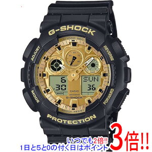 �y�����ۏؑΉ�!!�zCASIO �r���v G-SHOCK Black and Gold Series GA-100GGB-1A9JF