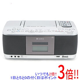 【いつでも2倍！5．0のつく日は3倍！1日も18日も3倍！】TOSHIBA SD/USB/CDラジオカセットレコーダー AUREX TY-CDX92(S) シルバー