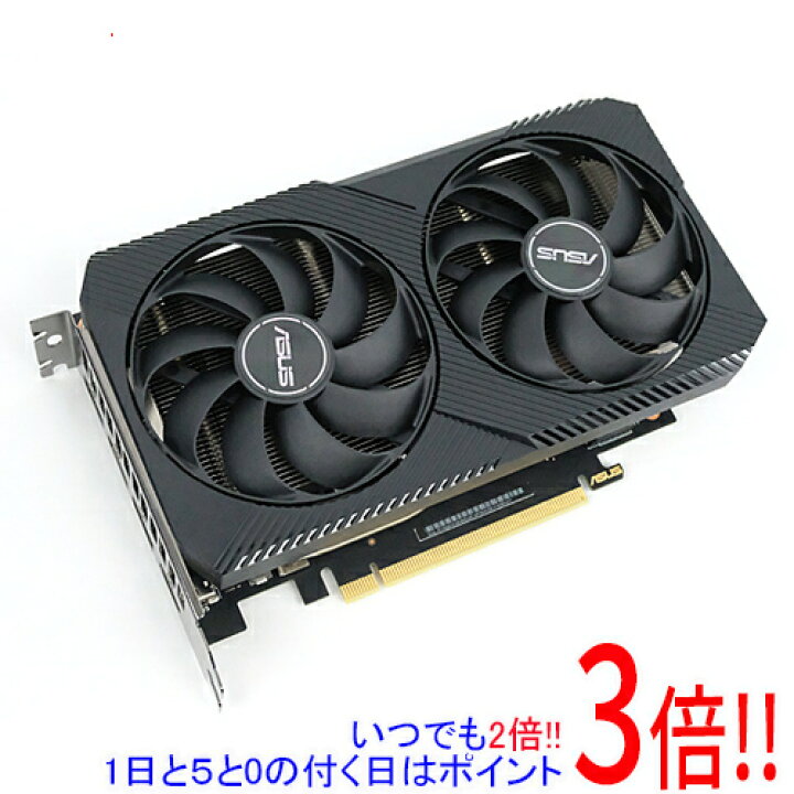 楽天市場】【中古】ASUS製グラボ DUAL-RTX3060-O12G-V2 PCIExp 12GB 