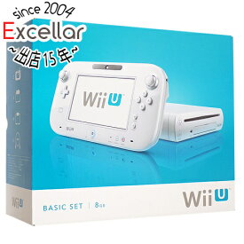 【いつでも2倍！5．0のつく日は3倍！1日も18日も3倍！】【中古】任天堂 Wii U BASIC SET shiro 8GB 元箱あり