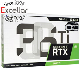 【いつでも2倍！5．0のつく日は3倍！1日も18日も3倍！】【中古】PALIT GeForce RTX 3060 Ti Dual 8GB NE6306T019P2-190AD PCIExp 8GB 元箱あり