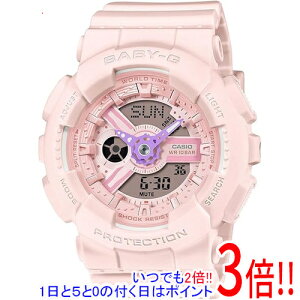 【いつでも2倍!1日と5.0のつく日、18日は3倍!】CASIO 腕時計 Baby-G BA-110AH-4AJF ピンク