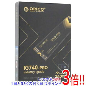 �y���ł�2�{�I1����5.0�̂����A18����3�{�I�zORICO M.2 SSD IG740-PRO 1TB