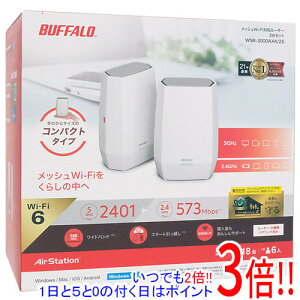 yۏؑΉ!!zBUFFALO LAN[^[ AirStation WNR-3000AX4/2S zCg