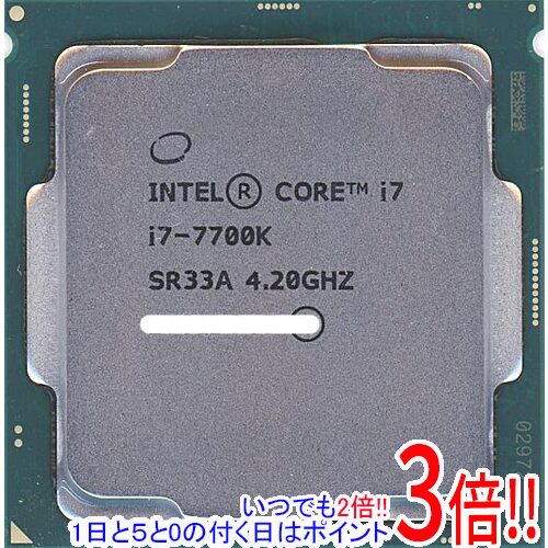 Core i7 7700K バルク 通販 中古 91W 誕生日プレゼント LGA1151 4.2GHz SR33A