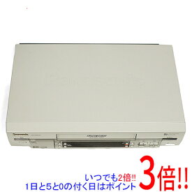 【いつでも2倍！1日と5.0のつく日、18日は3倍！】【中古】Panasonic S-VHS ビデオデッキ NV-SVB300