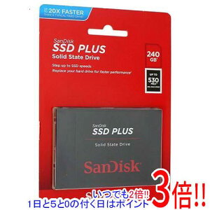 SANDISK 2.5�C���`SATA SSD PLUS 240GB SDSSDA-240G-G26