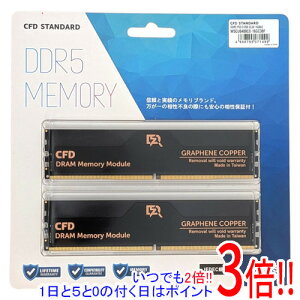 CFD �f�X�N�g�b�v�p W5CU6400CS-16GC38F DDR5 PC5-6400 PC5-51200 16GB 2���g CUDIMM