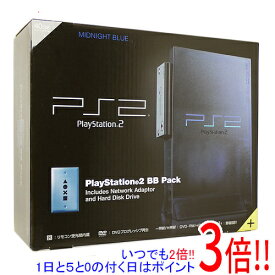 【いつでも2倍！1日と5.0のつく日、18日は3倍！】【中古】SONY PS2 BB Pack SCPH-50000 MB/NH 本体いたみ 元箱あり